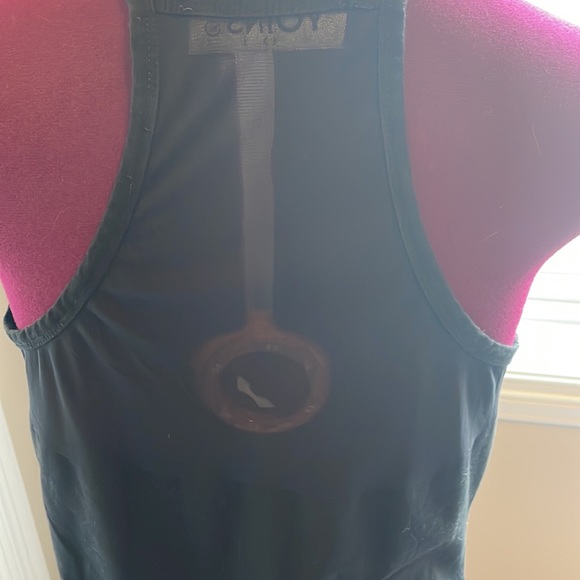 YOINS basic black tank sz XL - Picture 3 of 4
